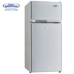 Haier Thermocool 95 Litres Double Door Fridge Silver (HRF-95BEX) - Silver + 3 Years Warranty