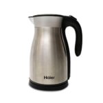 Haier Thermocool Electric Kettle Stainless Double Wall Vacum Insulated